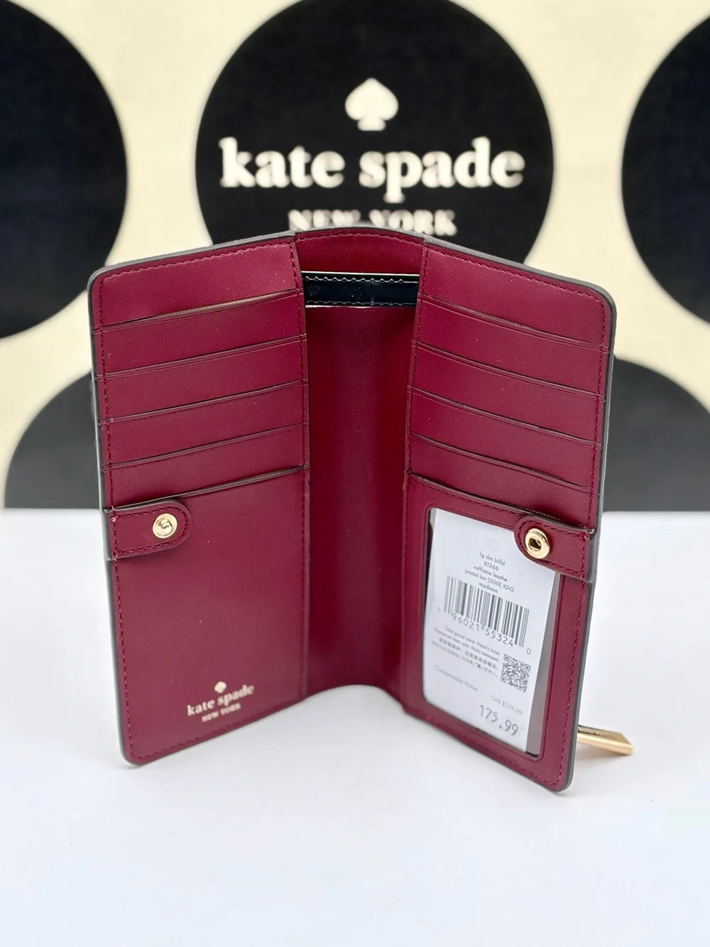 kate spade New York Lilac Saffiano Continental Wallet